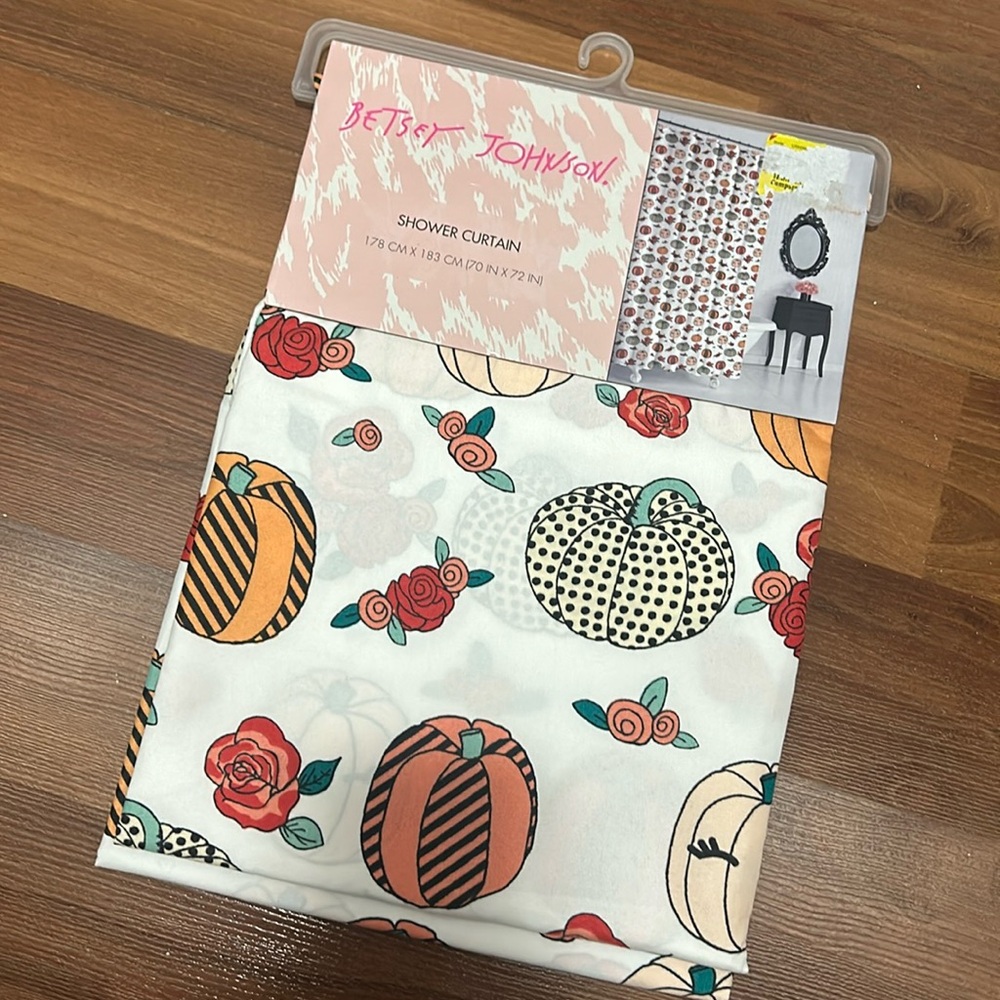 Betsey Johnson Shower curtain